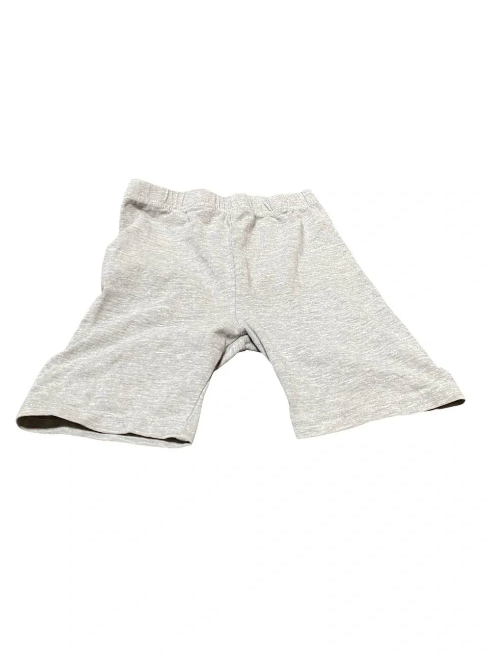 Girls' Light Gray Biker Shorts